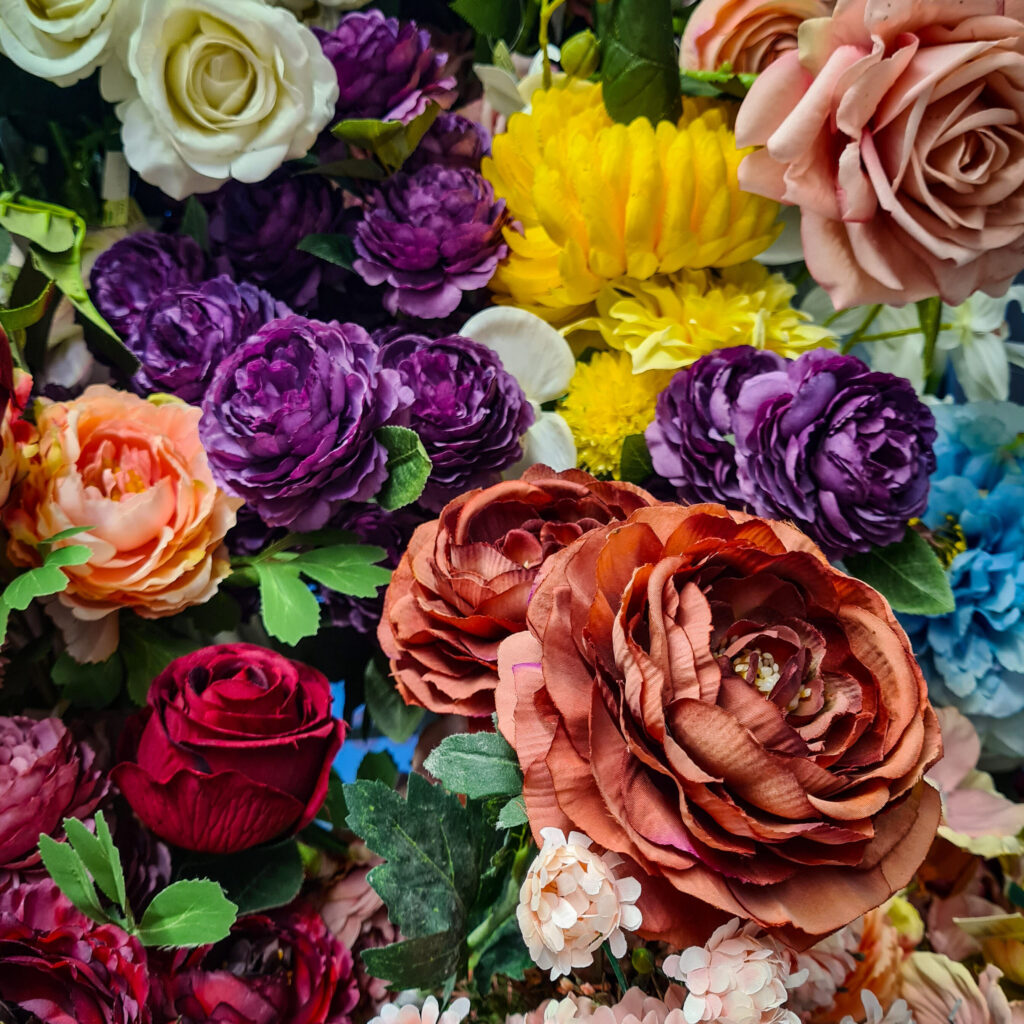 Naturfotografie_Landschaftsfotografie_Bunte_Blumenwand