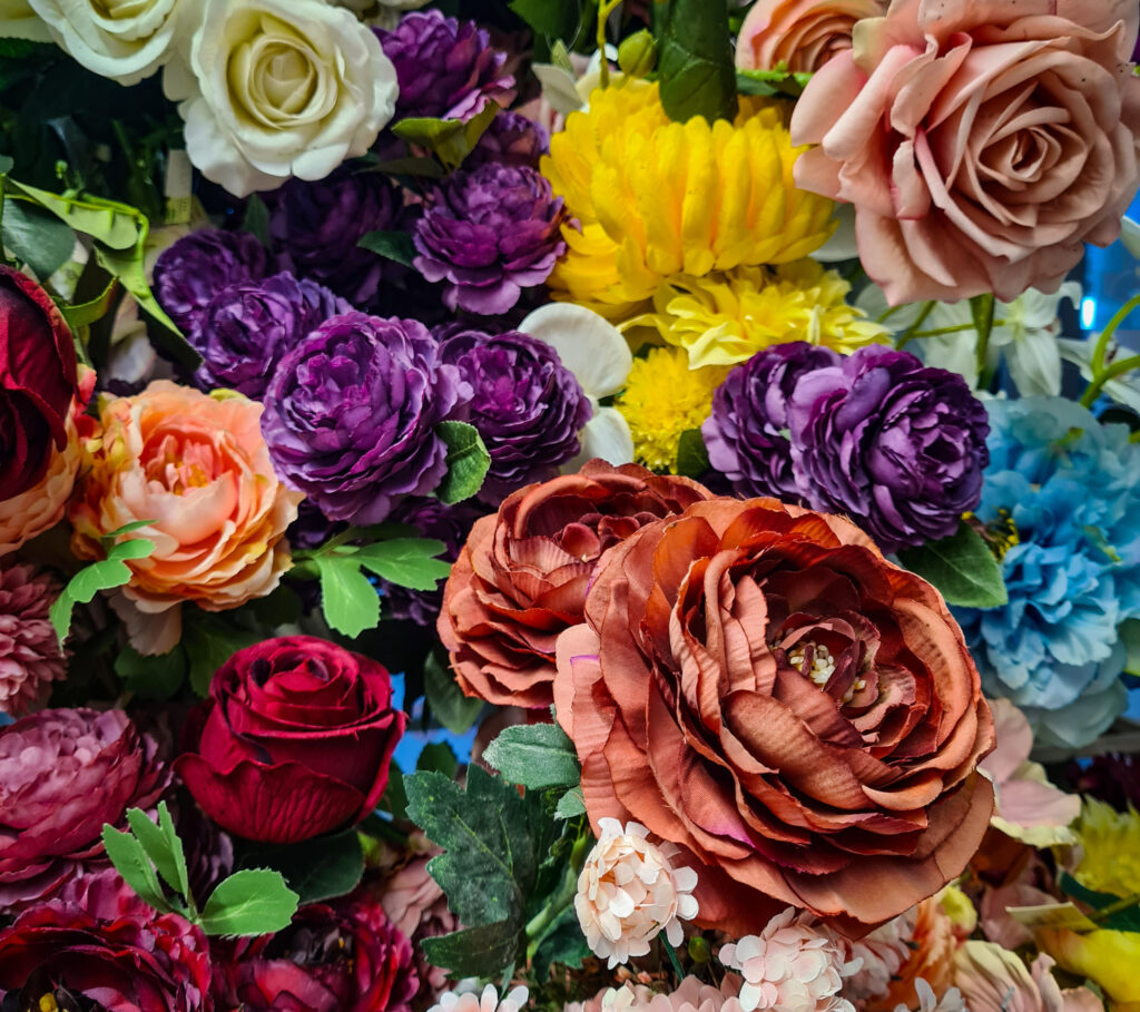 Naturfotografie_Landschaftsfotografie_Bunte_Blumenwand
